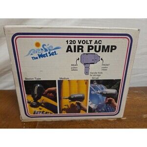 Intex The Sports Set 120 Volt Ac Air Pump Electric Air Pump Portable Open Box